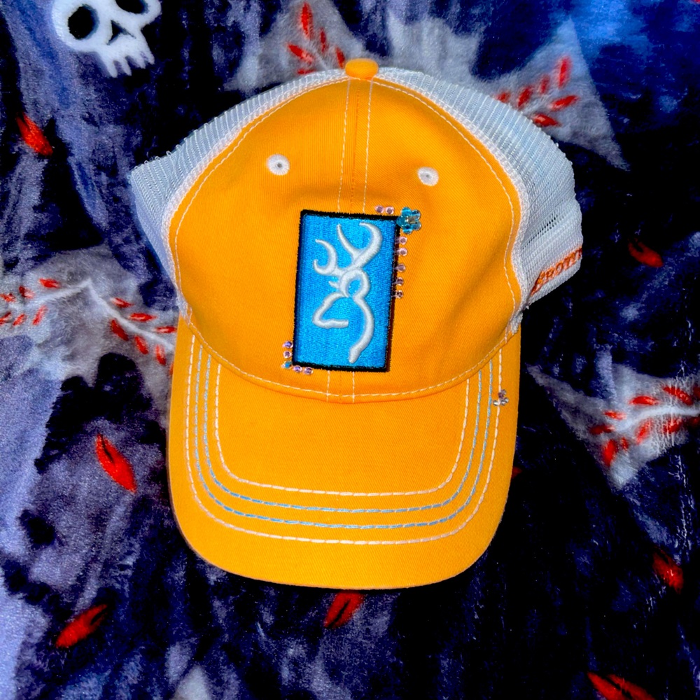 Orange deer hat